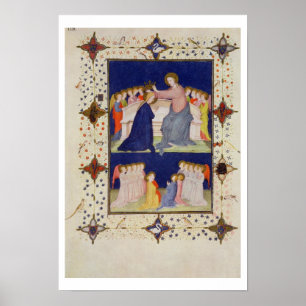Ms 11060-11061 timmar av Notre Dame: Compline Poster