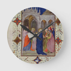 Ms 11060-11061 timmar av Notre Dame: Inga Presen Rund Klocka