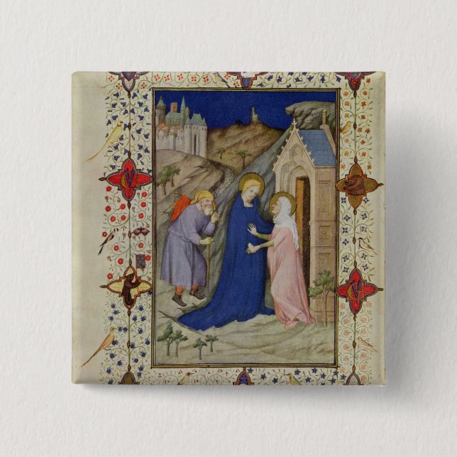 Ms 11060-11061 timmar av Notre Dame: Laudes Vien Knapp (Framsida)