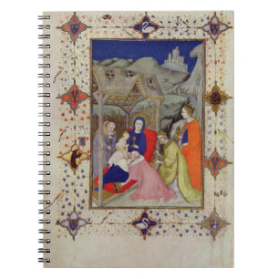 Ms 11060-11061 timmar av Notre Dame: Sexte Adorati Anteckningsbok