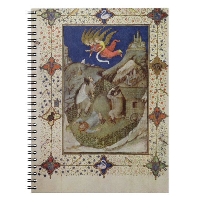 Ms 11060-11061 timmar av Notre Dame: Tierce Anteckningsbok (Framsidan)