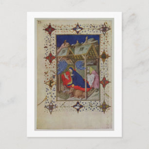 MS 11060-11061 Timme of Notre Dame: Prime, The Bir Vykort