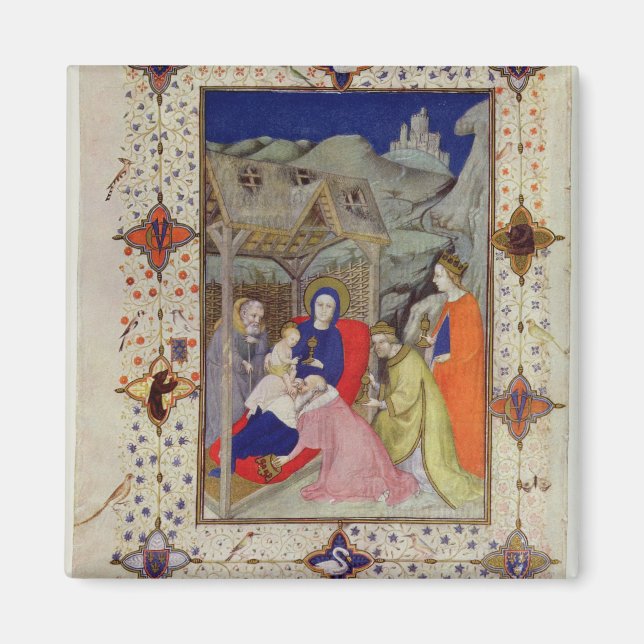 MS 11060-11061 Timme of Notre Dame: Sexte, Adorati Magnet (Framsidan)