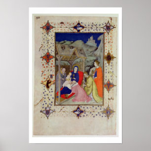 MS 11060-11061 Timme of Notre Dame: Sexte, Adorati Poster