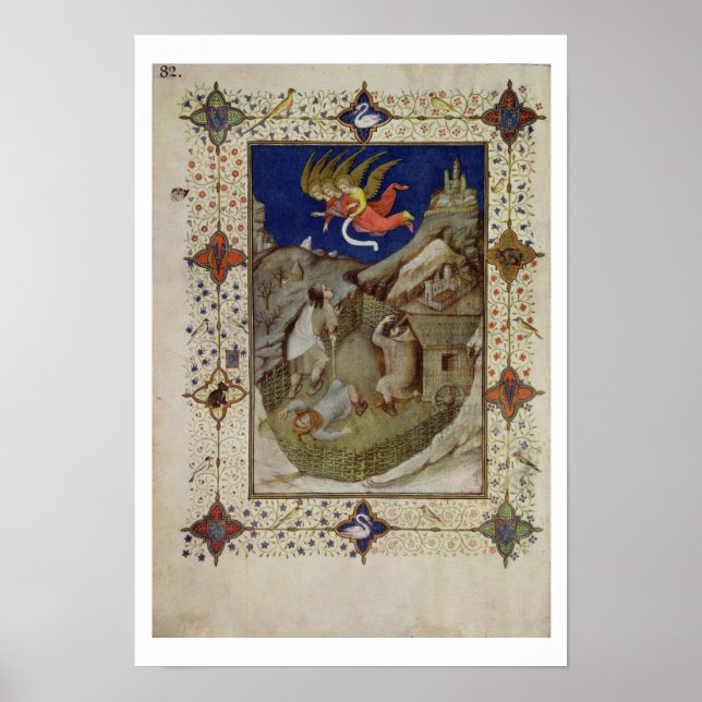 MS 11060-11061 Timme of Notre Dame: Tierce, The an Poster (Framsidan)
