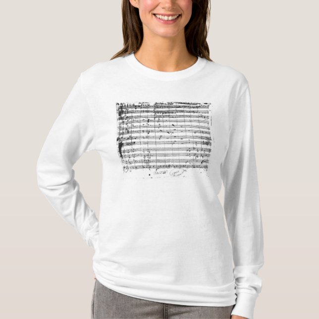 Ms.1548 Ouverture universitetslärare Giovanni av T-shirt (Framsida)