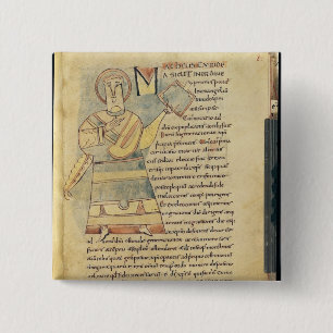 Ms 18 f.8 St Matthew evangelisten Knapp