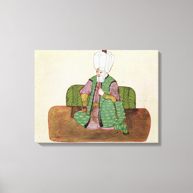Ms 1971 Sultan Suleyman I Canvastryck (Framsida)