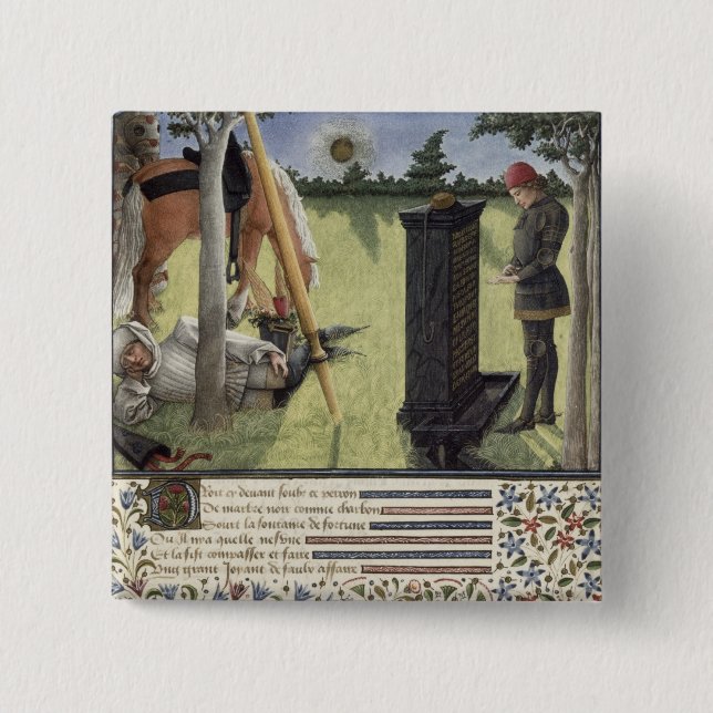 Ms. 2597 på soluppgången, hjärta läser knapp (Framsida)