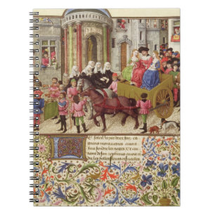Ms 2617 Theseus gör ett triumphal tillträde in i Anteckningsbok