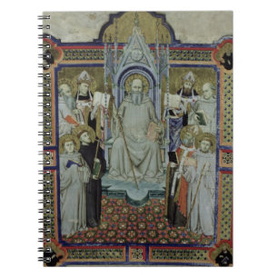 Ms 501 St. Benedict (vellängpapper) Anteckningsbok Med Spiral