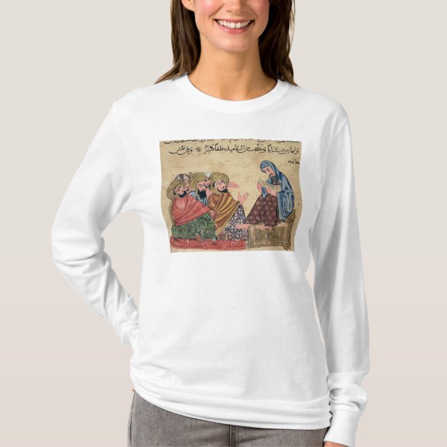 Ms Ahmed III 3206 filosofen T Shirt (Framsida)