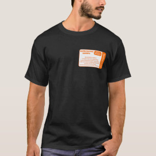 MS Awareness Shirt, sjukförsäkringskort Många T Shirt
