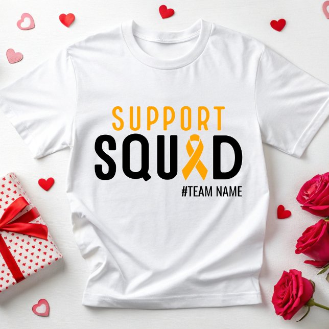 MS Awareness Team Support Squad Leukemia Cancer T Shirt (Skapare uppladdad)