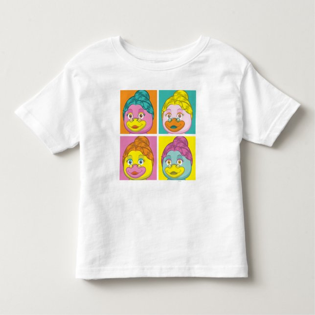 Ms. Birdy Poppa Konst T-shirt (Framsida)