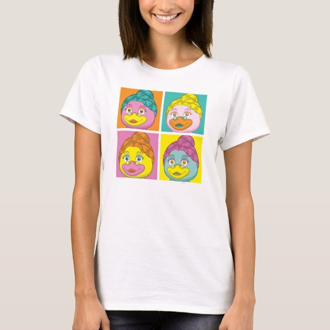 Ms. Birdy Poppa Konst Tee Shirt (Framsida)