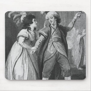 Ms. Brunton och Herr Holman som Palmira och Musmatta