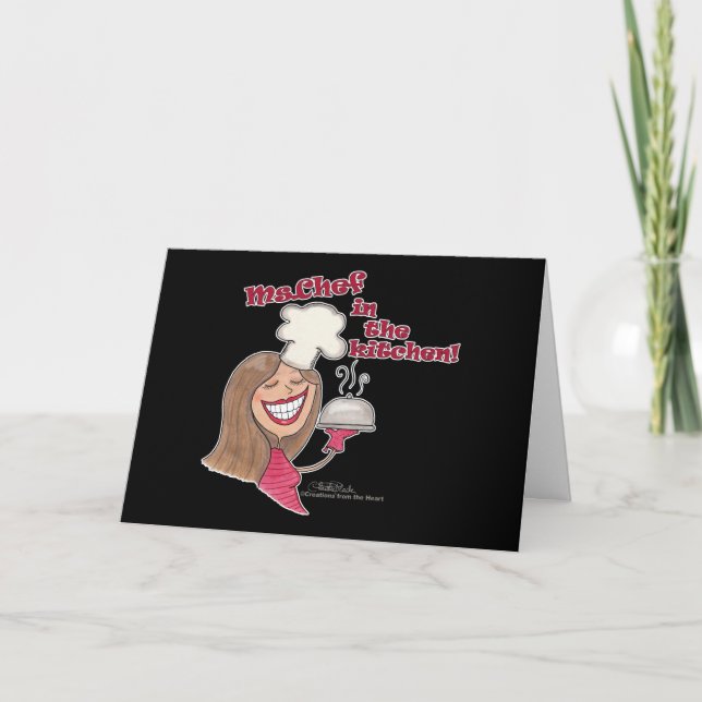 Ms.Chef i köket Kort (Framsida)