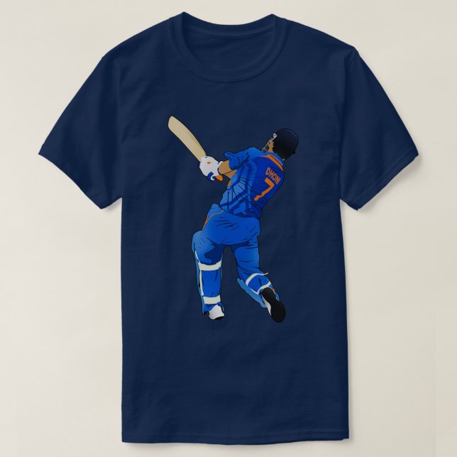 MS Dhoni T Shirt (Design framsida)
