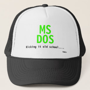Ms DOS som sparkar det old school….,, Iceman2.0 Truckerkeps