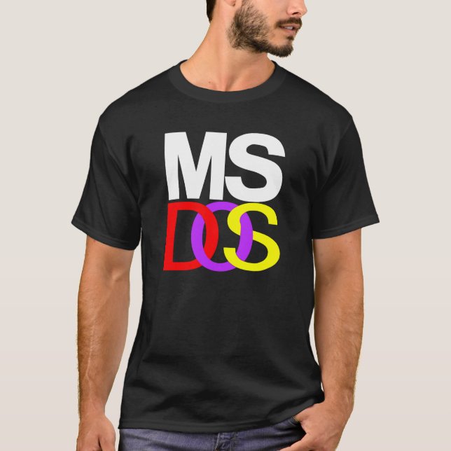 MS-DOS T SHIRT (Framsida)