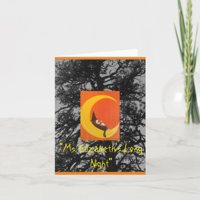 "Ms Elizabeth's Long Night"-kort Kort (Framsida)