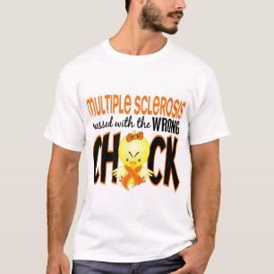 Ms för åtskillig Sclerosis röra med den fla Tee Shirt