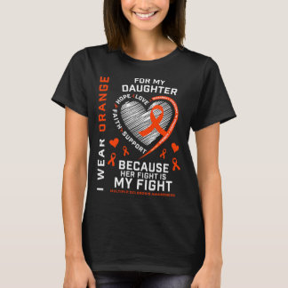 MS Gifts Apparat Fight Datt Många Sclerosis T Shirt