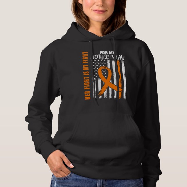 MS Hennes kamp svärmor Multipel skleros USA  T Shirt (Framsida)