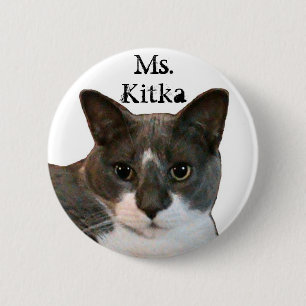 Ms. Kitka Klämma fast Knapp