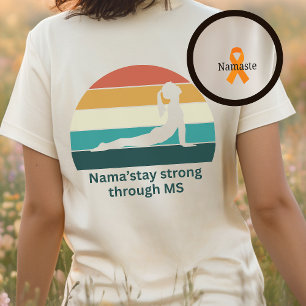 MS-krigare, många-skleros, yoga älskare-gåva T Shirt