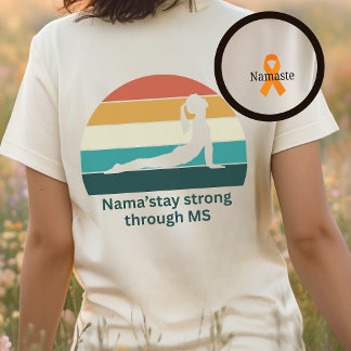 MS-krigare, många-skleros, yoga älskare-gåva T Shirt