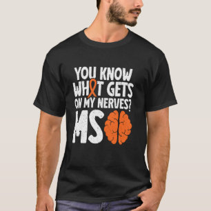 MS Krigare Multipel Skleros Medvetenhet T Shirt