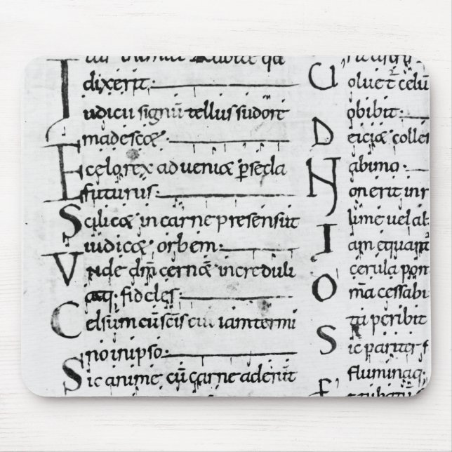 Ms. Latin Lectionary Musmatta (Framsidan)