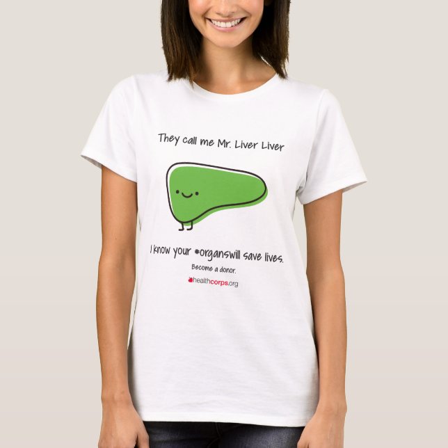 Ms Liver.ai Tee Shirt (Framsida)