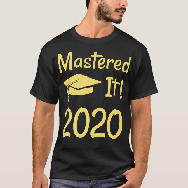 MS Masters Degree Funny Gift Premium T Shirt (Framsida)
