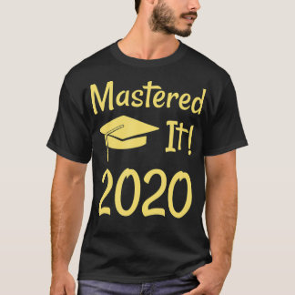 MS Masters Degree Funny Gift T Shirt