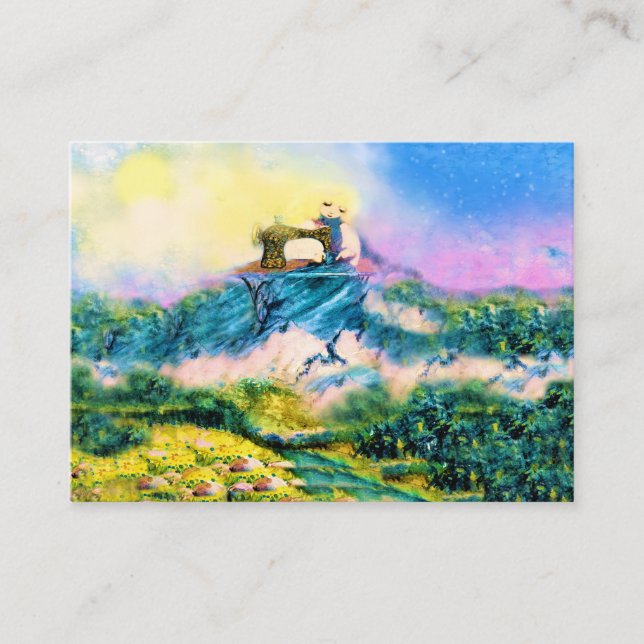 Ms Nature Skapar Affärskort Visitkort (Framsida)