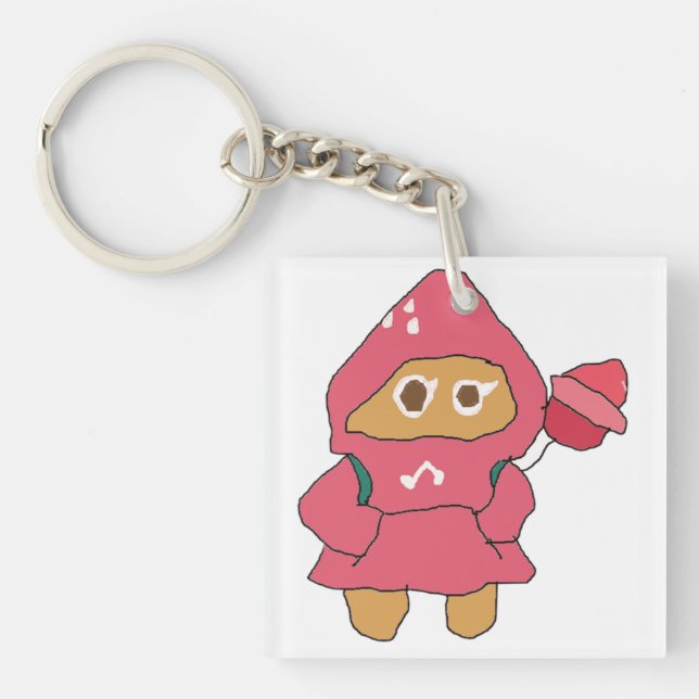 Ms Paint cookie run jordgubbskaka (Framsidan)