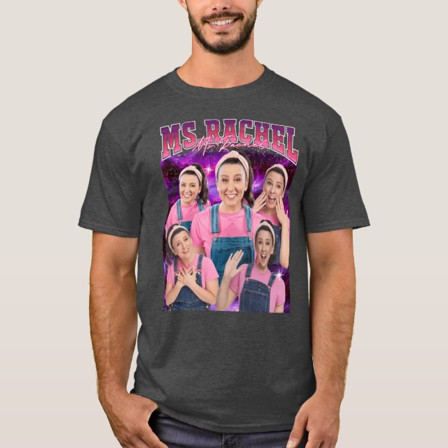 Ms Rachel 90-talsdesign rolig T Shirt (Framsida)