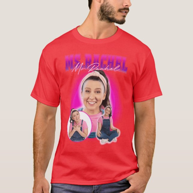Ms Rachel Pretty in Pink girl T Shirt (Framsida)