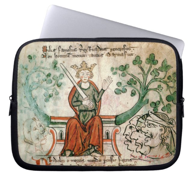 Ms Royal 20 A11 Richard mig (1157-99) (det Laptop Sleeve (Framsidan)