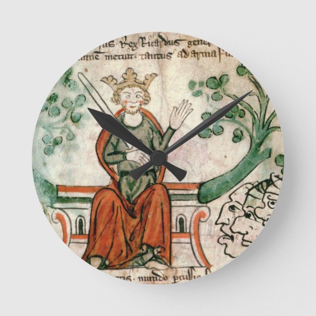 Ms Royal 20 A11 Richard mig (1157-99) (det Rund Klocka (Framsida)