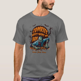 MS-skjorta, Sarcastic Zombie T-shirt, skaka-gåva T Shirt
