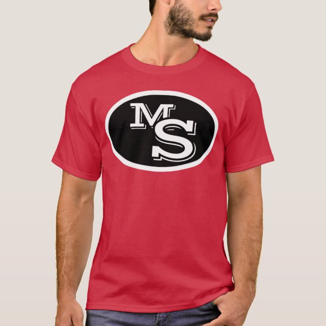 Ms sports vintage t shirt (Framsida)