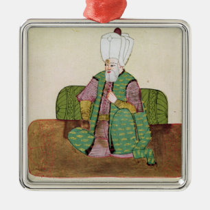Ms Sultan 1971 Suleyman mig Julgransprydnad Metall