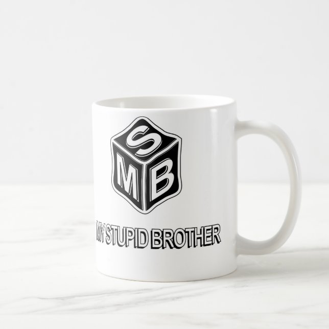 MSB min stora kaffemugg för dum broder (Höger)