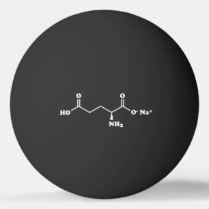 MSG Mononatriumglutamat Molecule Kemisk formel Pingisboll