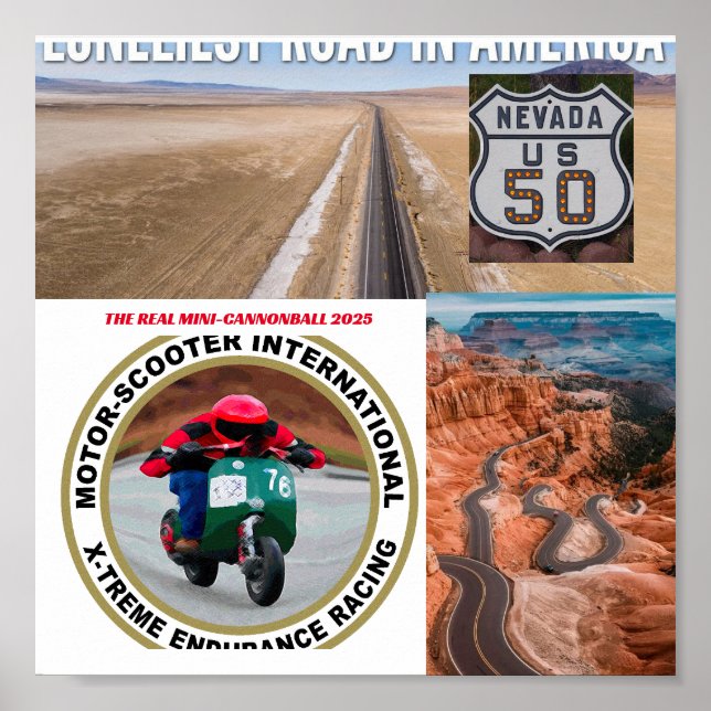 MSILSF 2025 MINI-KANNONBALL-HÄNDELSE POSTER (Framsidan)