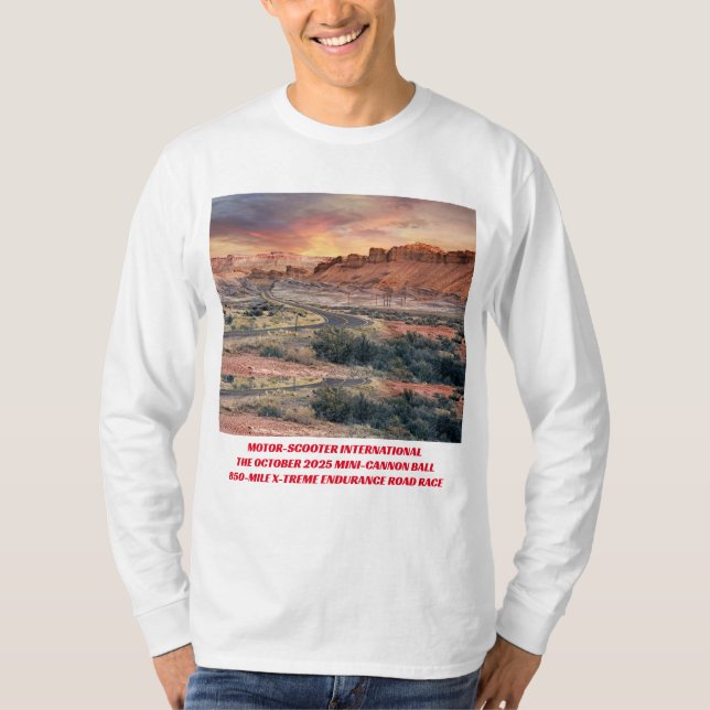 MSILSF 2025 MINI-KANNONBALL-HÄNDELSE POSTER T SHIRT (Framsida)